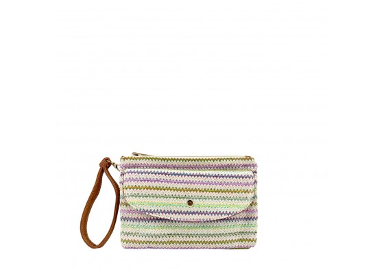 Bolso Bandolera Pequeño Rafia Paja 